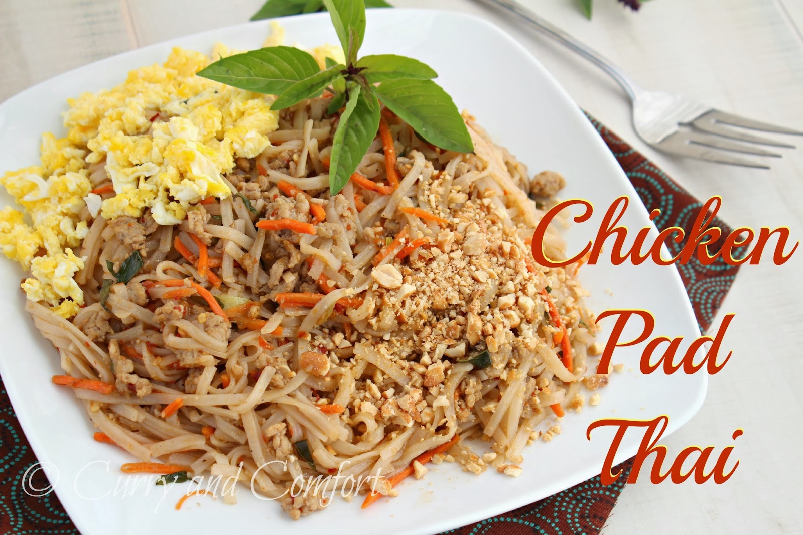 asian pad thai Asian pad thai